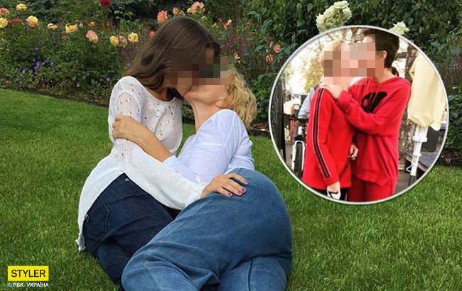 Російська співачка пристрасно поцілувала дочку в губи: мережа злетіла з котушок