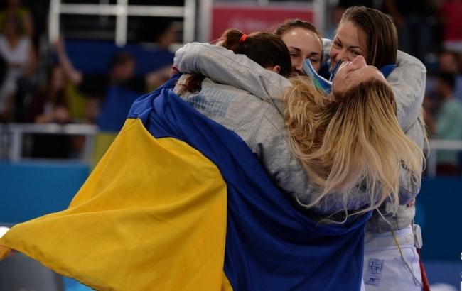 Украинские саблистки завоевали серебро на Кубке мира во Франции