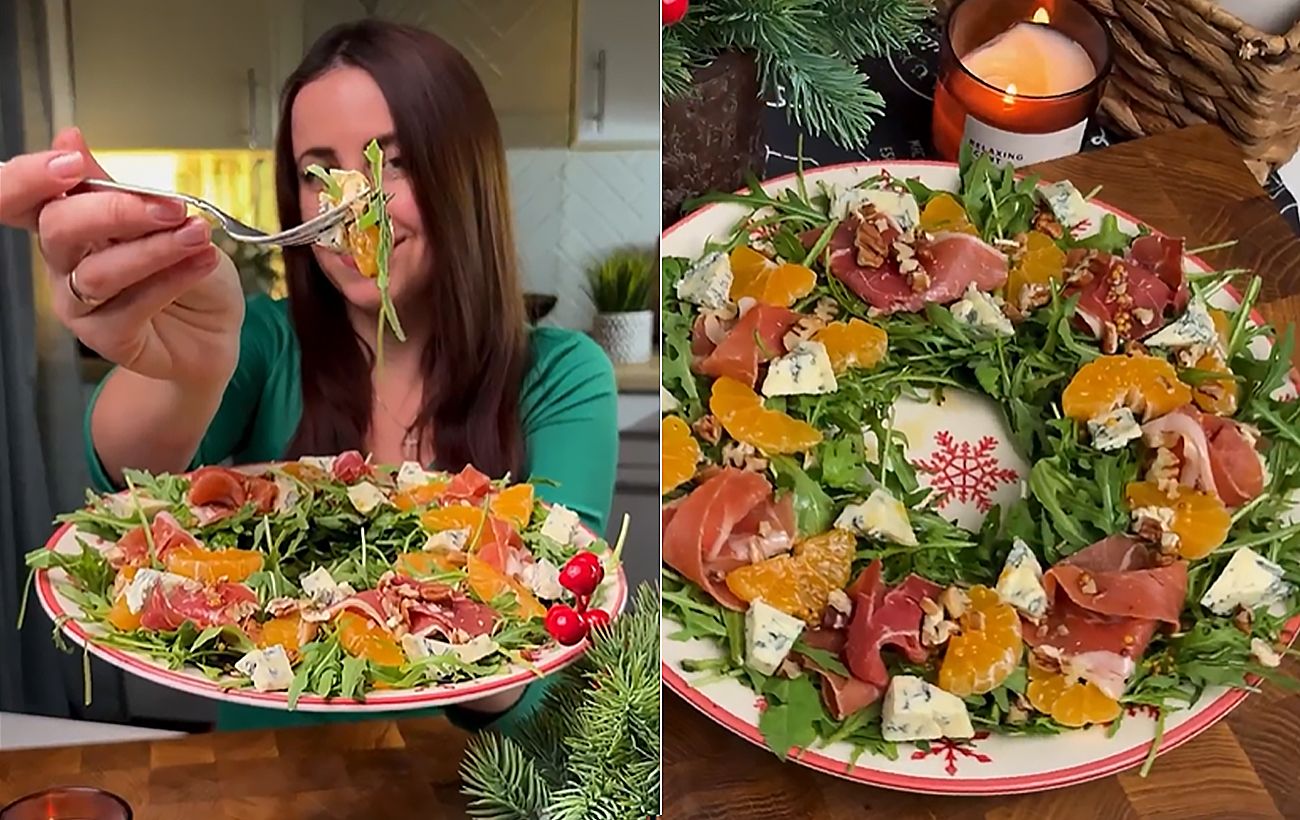 Салат "Віночок" з мандаринами: святкова страва за кілька хвилин