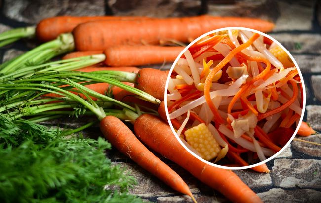 Топ-5 найсмачніших салатів з морквою: швидко, корисно та допомагає схуднути