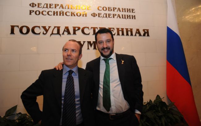 В Італії допитали помічника віце-прем'єра у справі про фінансування від РФ