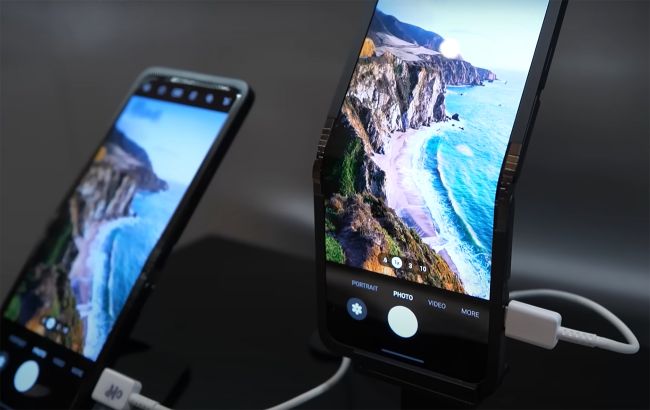 Можно гнуть во все стороны. Как выглядит новейший гибкий смартфон с единым дисплеем