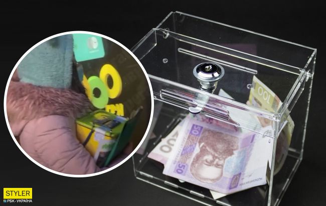 На вулицях Києва "працює" молоденька шахрайка: збирає гроші на дітей (відео)