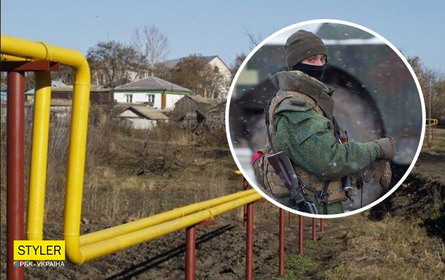 Россияне не верили, что в украинских селах есть газ и рыли окопы по трубам (видео)