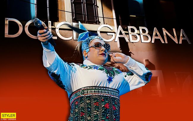 Верка Сердючка заставила пуститься в пляс владельца Dolce & Gabbana (видео)