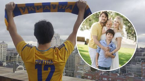 Сергій Притула розчулив сімейним патріотичним фото: "йой, які ви жовто-блакитні"