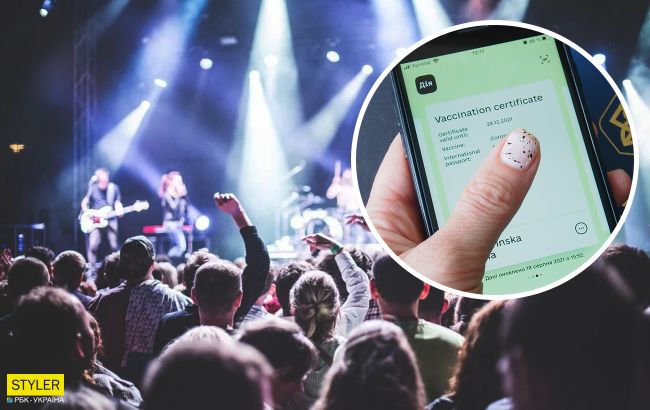 На концерты - только с сертификатом или ПЦР: в Киеве начали действовать жесткие нормы