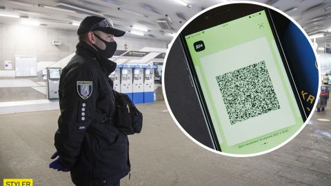 У метро Києва назвали суму штрафу за користування транспортом без COVID-сертифіката