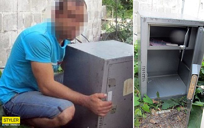 В Киеве мужчина вынес с работы сейф: внутри оказалось не желаемое
