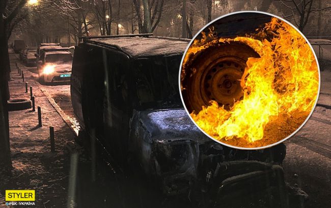 У Києві спалили авто представнику кандидата в президенти