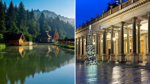 Украинская Сходница или заграничные Карловы Вары: сравниваем атмосферные минеральные курорты двух стран