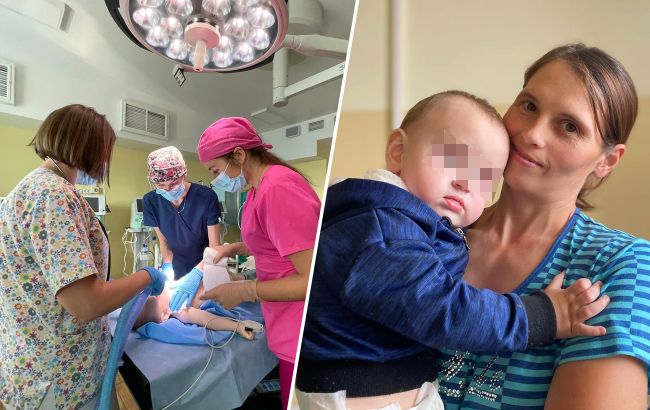 Впервые в Украине младенцу пересадили кожу от посмертного донора. История маленького пациента