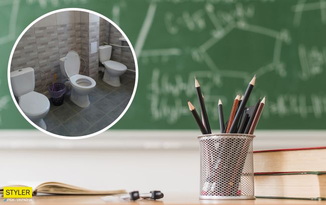 У рівненській школі в туалеті немає перегородок: мережа вибухнула гнівом