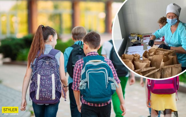 У школах Львівської області в їдальні принижують дітей-пільговиків. Дивіться, як виглядають страви