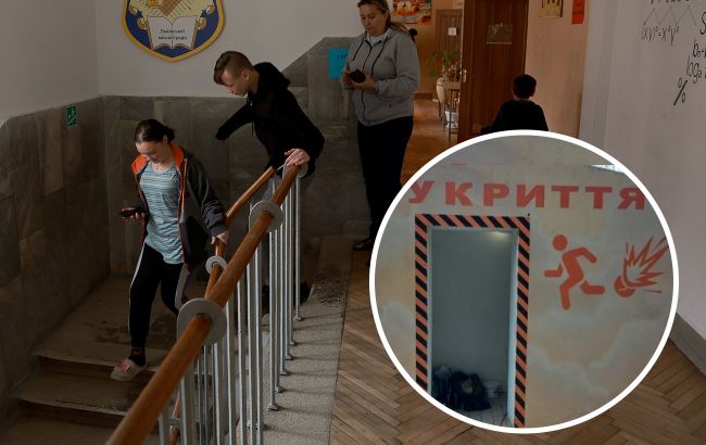 Грибок и сырость: во Львовской области родители жалуются на укрытия в школах