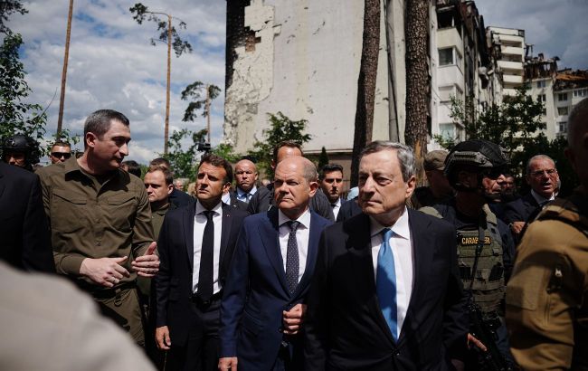 Шольц об итогах визита в Киев: мир на условиях Путина невозможен