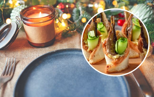 Канапки зі шпротами можна приготувати по-новому: рецепт новорічної закуски