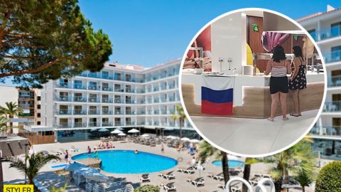 Вивісили прапор РФ і знущалися над українцями: курорт в Іспанії потрапив у скандал