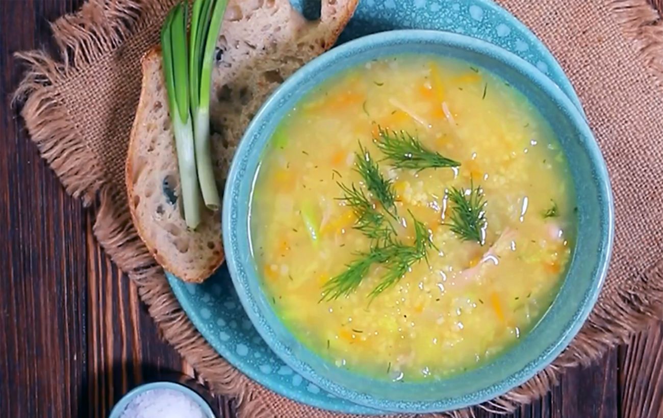 Капустняк постный с пшеном