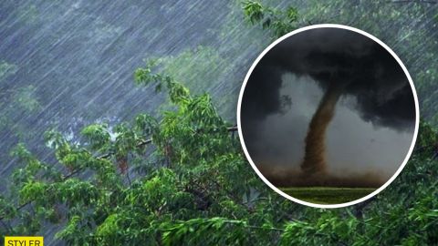 Украину накроет шквалами с градом и раскалит до +35: новые карты погоды