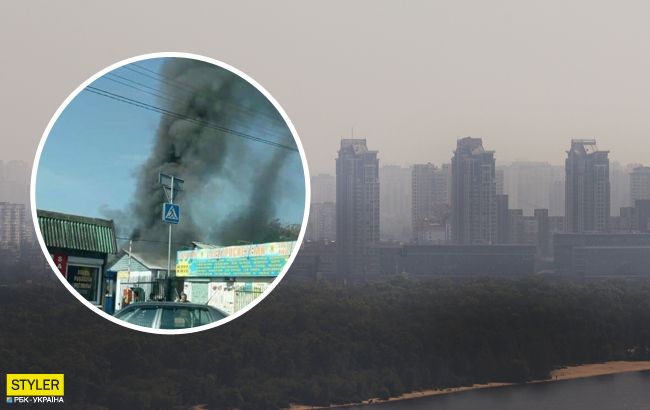 Жителі Києва задихаються від диму і смогу: причини НП і як уникнути отруєння