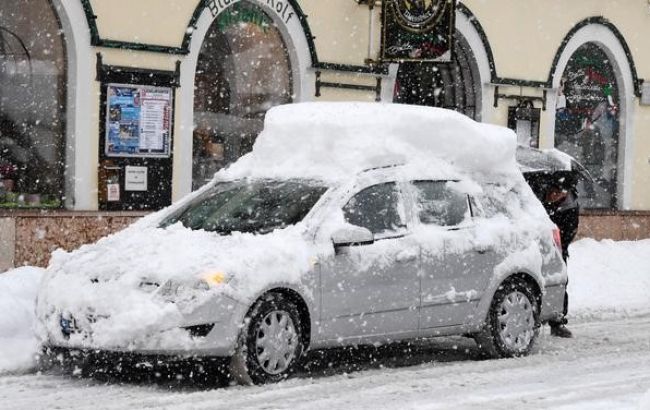 Австрию, Германию и Чехию засыпали сильнейшие снегопады
