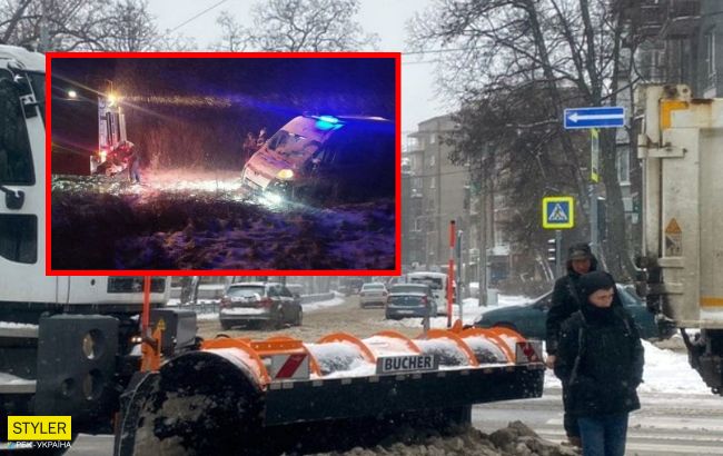 В Харьков пришла настоящая зима: город засыпало снегом (фото)