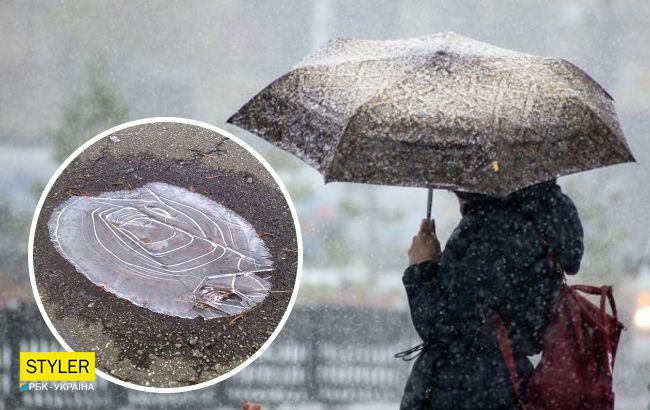 Україну затягне холодними дощами, а потім прийдуть "мінуси": синоптики оновили прогноз