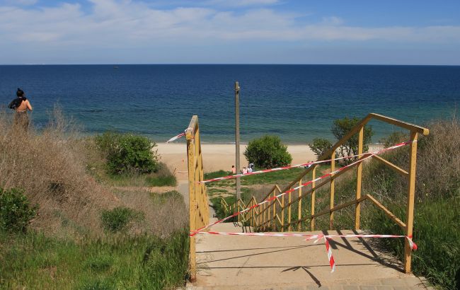 На пляж в Одесской области вынесло мину