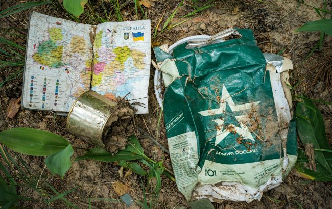 Освобожденные из плена украинцы избавились от российских сухпайков (видео)