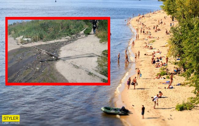 У річку Дніпро відбулося скидання каналізації: киян попередили про небезпеку