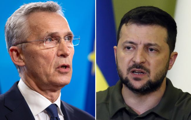 Зеленский поговорил со Столтенбергом на фоне "референдумов"