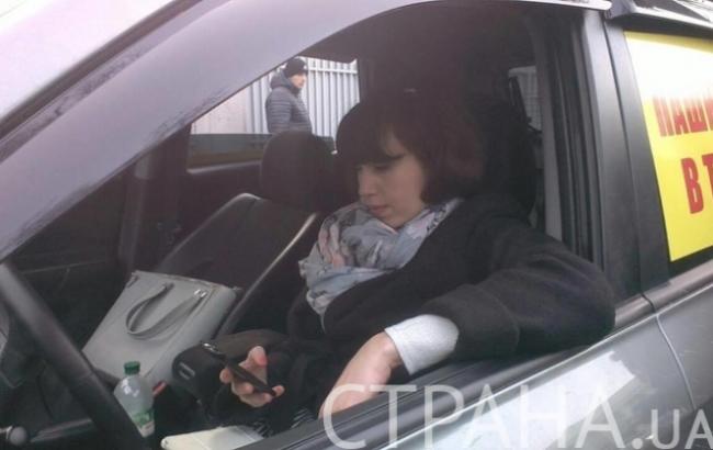 Татьяна Черновол отобрала у активистов автомобиль