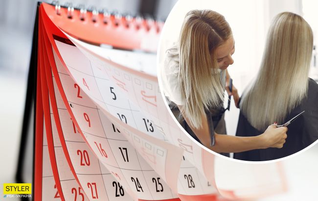 Місячний календар стрижок на листопад 2021: коли не варто йти до перукаря