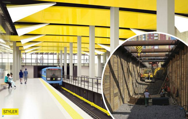 Метро на Виноградарь будет с "изюминкой": газон на крыше и стеклянные панели