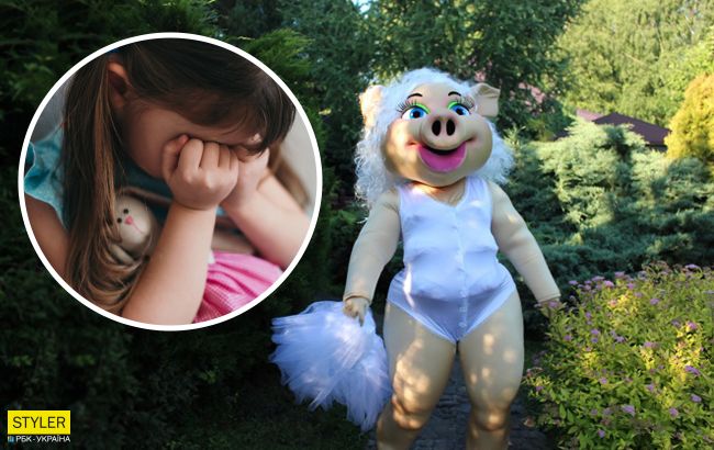 Детский центр во Львове заманивает клиентов стриптизом от свиньи Каролины: странные фото