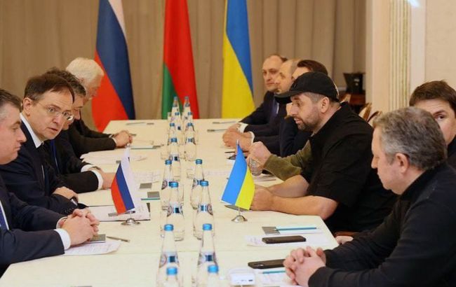 Украинская делегация прибыла на переговоры с Россией