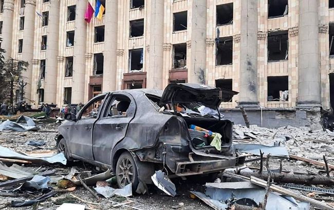 Харьков получил новый ракетный удар. Снаряды попали в больницу
