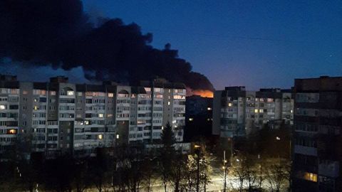 Обстрел аэродрома в Луцке: погибли два человека, шестеро ранены