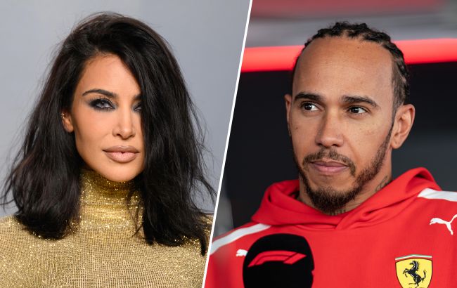 Ким Кардашьян заметили за поцелуями со звездой "Формулы 1" (фото)