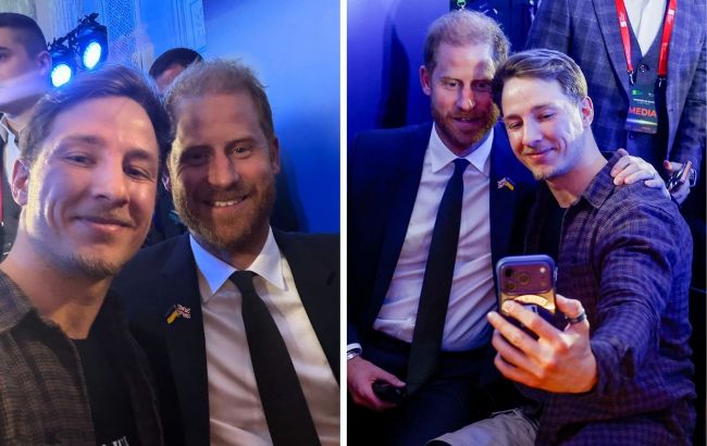 Терен растрогал историей встречи с принцем Гарри: "Разница между фото - три года"