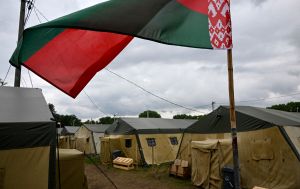 У Білорусі вперше показали "Орєшнік", який нібито заступив на бойове чергування