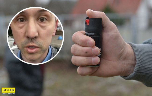 У Києві таксист Bolt потрапив у грандіозний скандал: забризкав балончиком пасажирку з дитиною