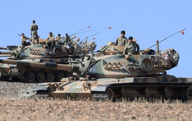 В Сирии снова обстреляли турецкий танк