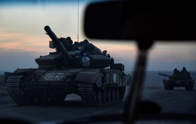 Прикордонники знищили російський танк на Марʼїнському напрямку