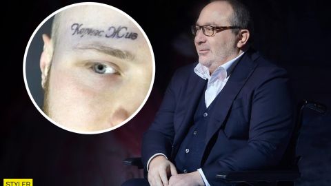 Харьковчанин объяснил, почему набил на лице тату "Кернес жив": он как Цой (видео)