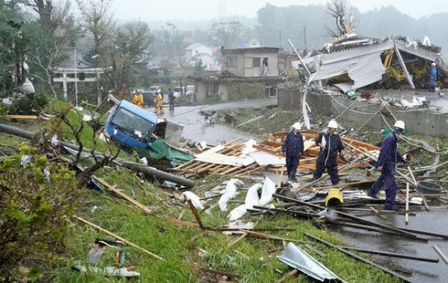 В Японии число жертв тайфуна "Хагибис" возросло до 77