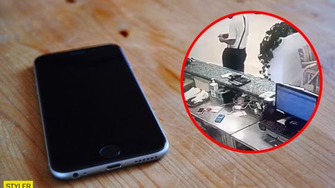 В киевском ТЦ орудуют наглые воры: крадут телефоны у всех на глазах