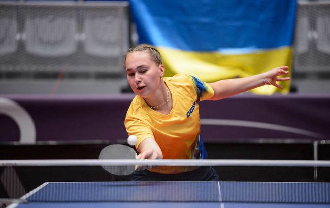 16-річна українка стала чемпіонкою Європи з настільного тенісу, граючи "на три фронти"