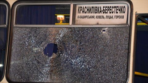 Луцький терорист ледь не поранив в голову першого заступника голови Нацполіції